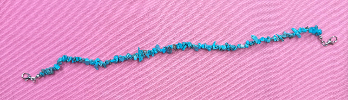 Turquoise Trails Hat Chain