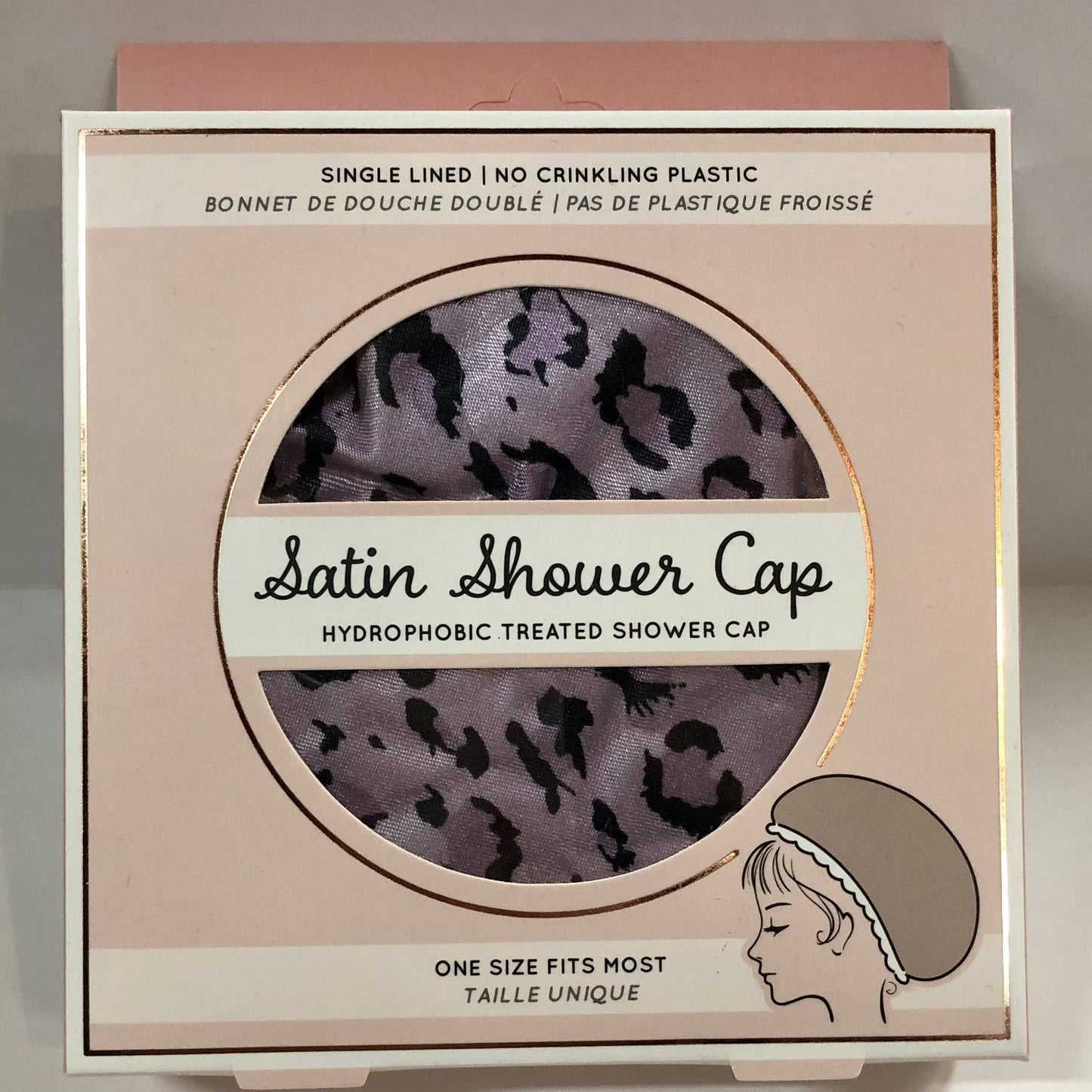 Lindo Satin Shower Cap - Single Lined