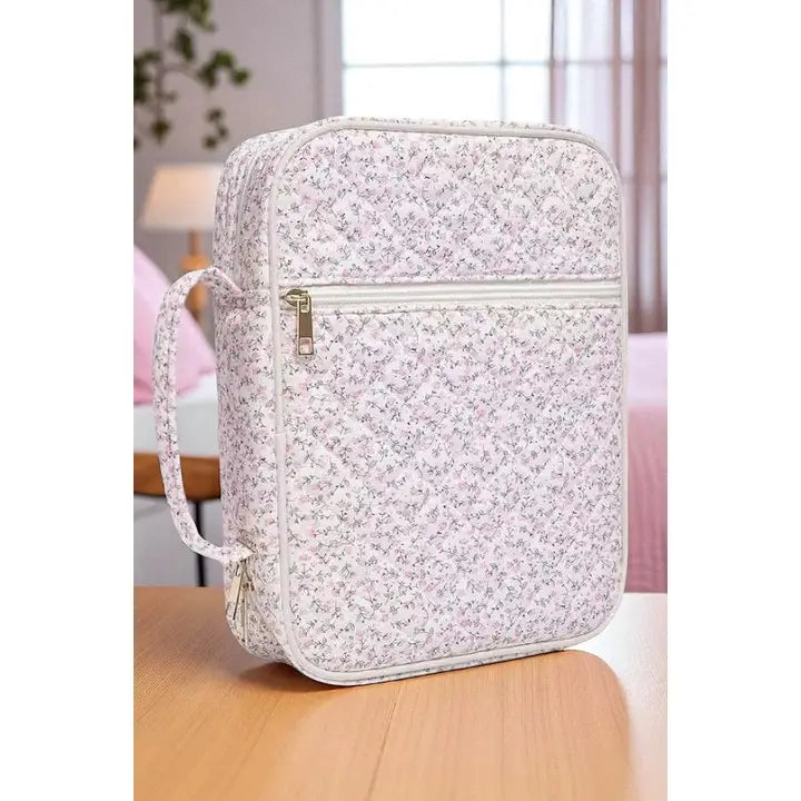 Naomi Pink Floral Bible Cover
