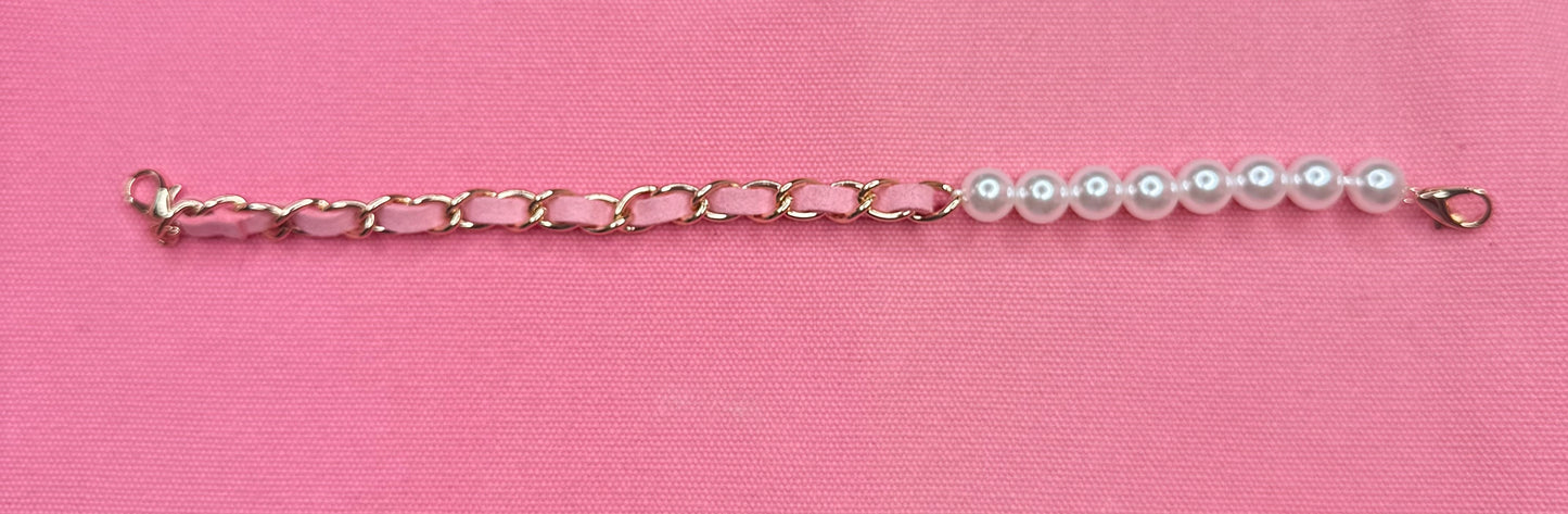 Pearls & Petals Hat Chain