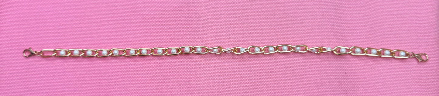 Pearl Luxe Link Hat Chain
