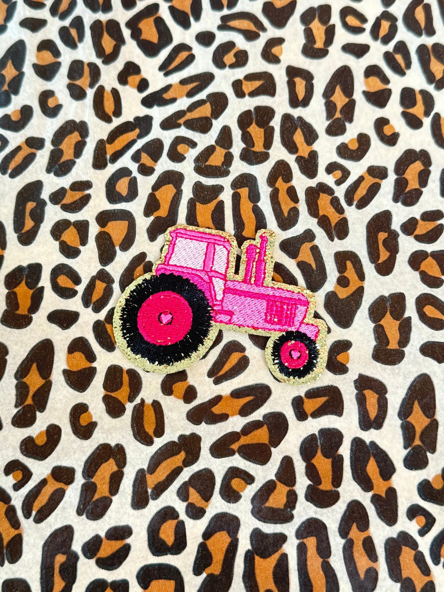 Pink Tractor Patch