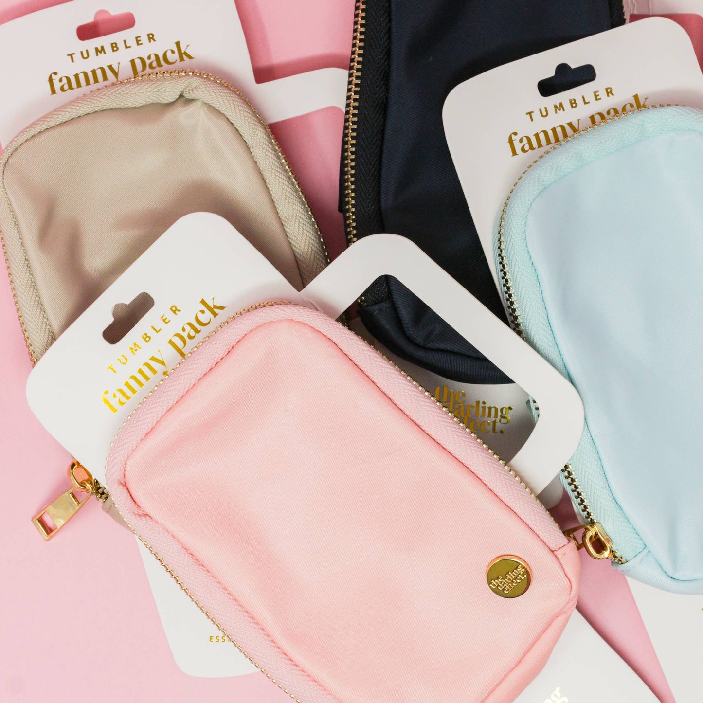 Tumbler Fanny Pack - Aqua