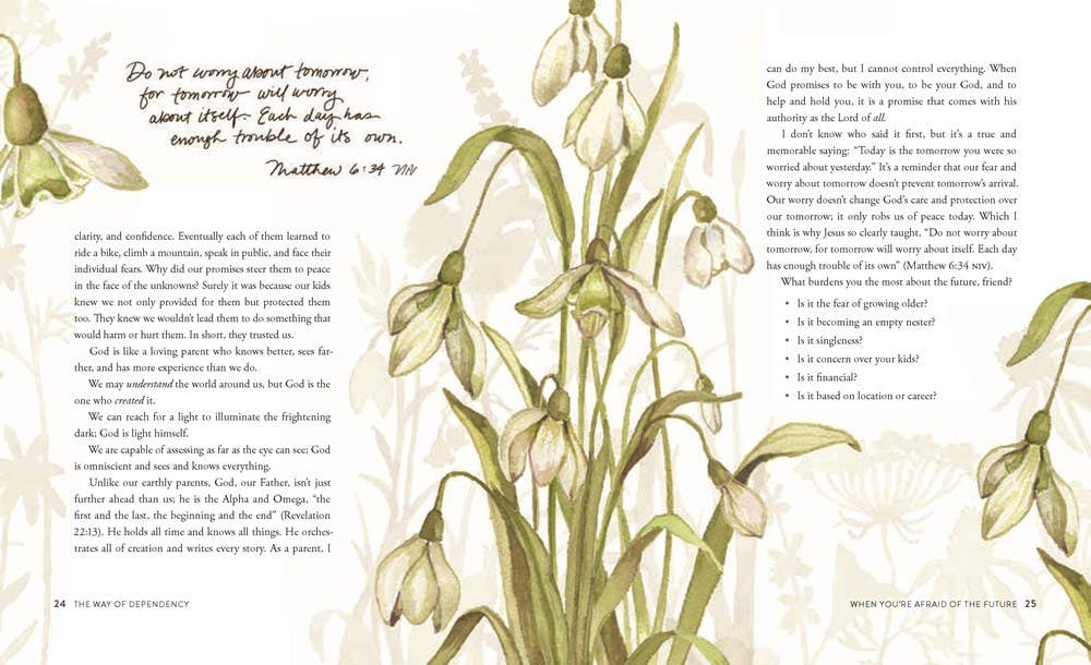 The Way of the Wildflower : Gospel Meditations to Unburden Your Anxious Soul