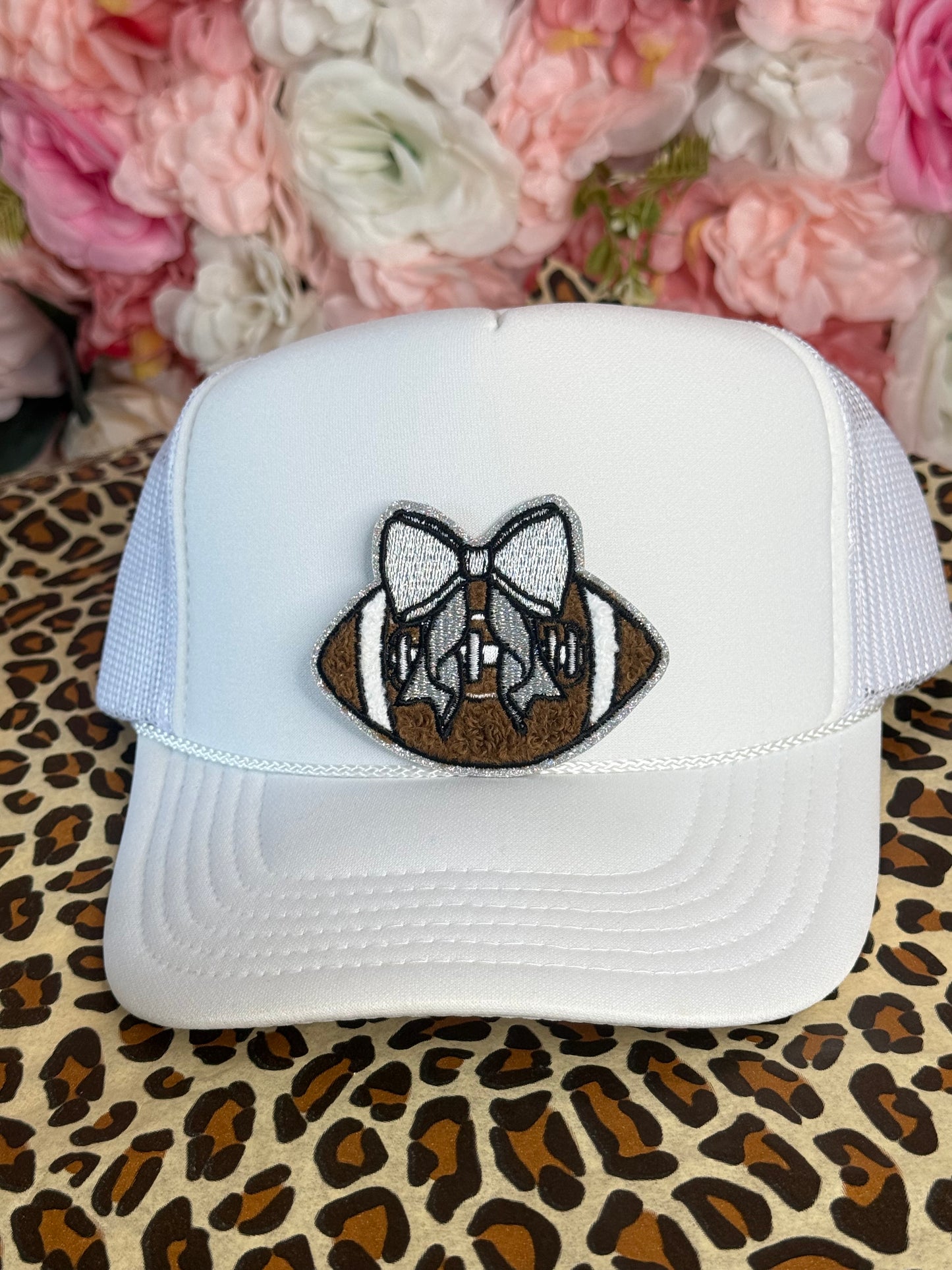 Football Bow Patch