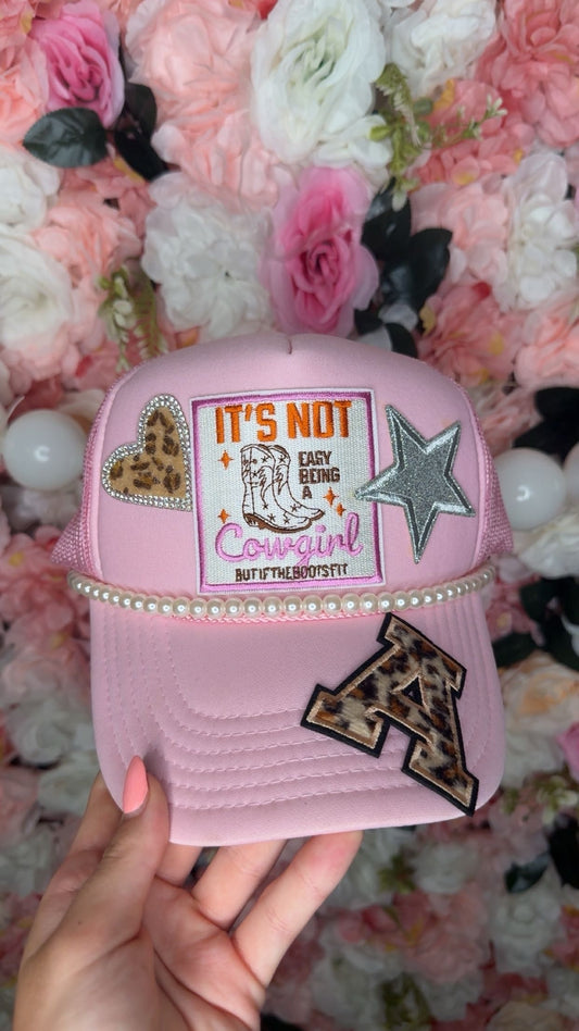 Pearls & Prairie Trucker Hat