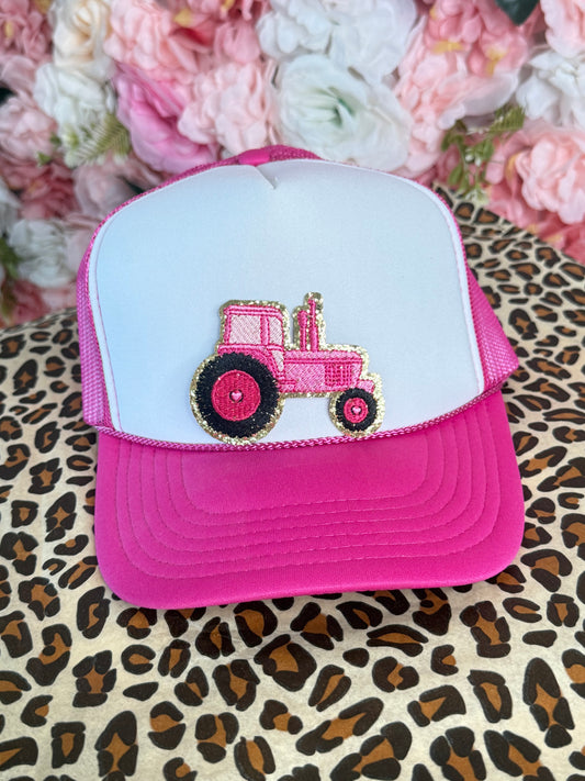Pink Tractor Patch