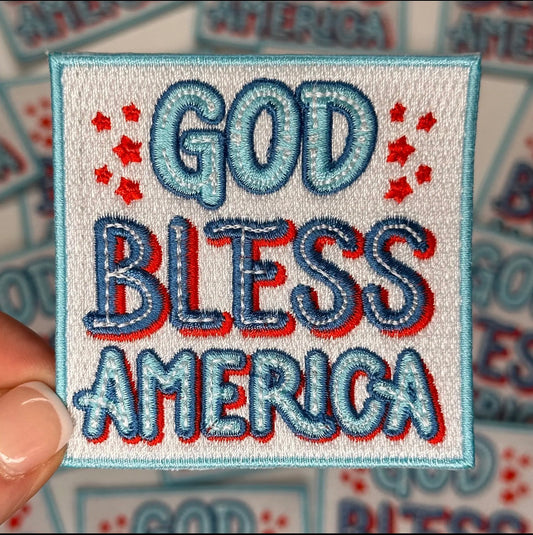 God Bless America Patch