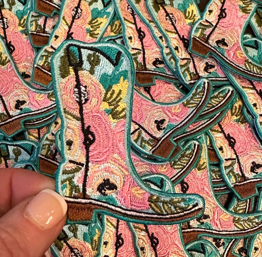 Cowgirl Boot Patch