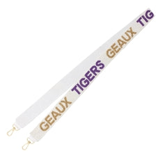 COLLEGIATE BEADED PURSE STRAP