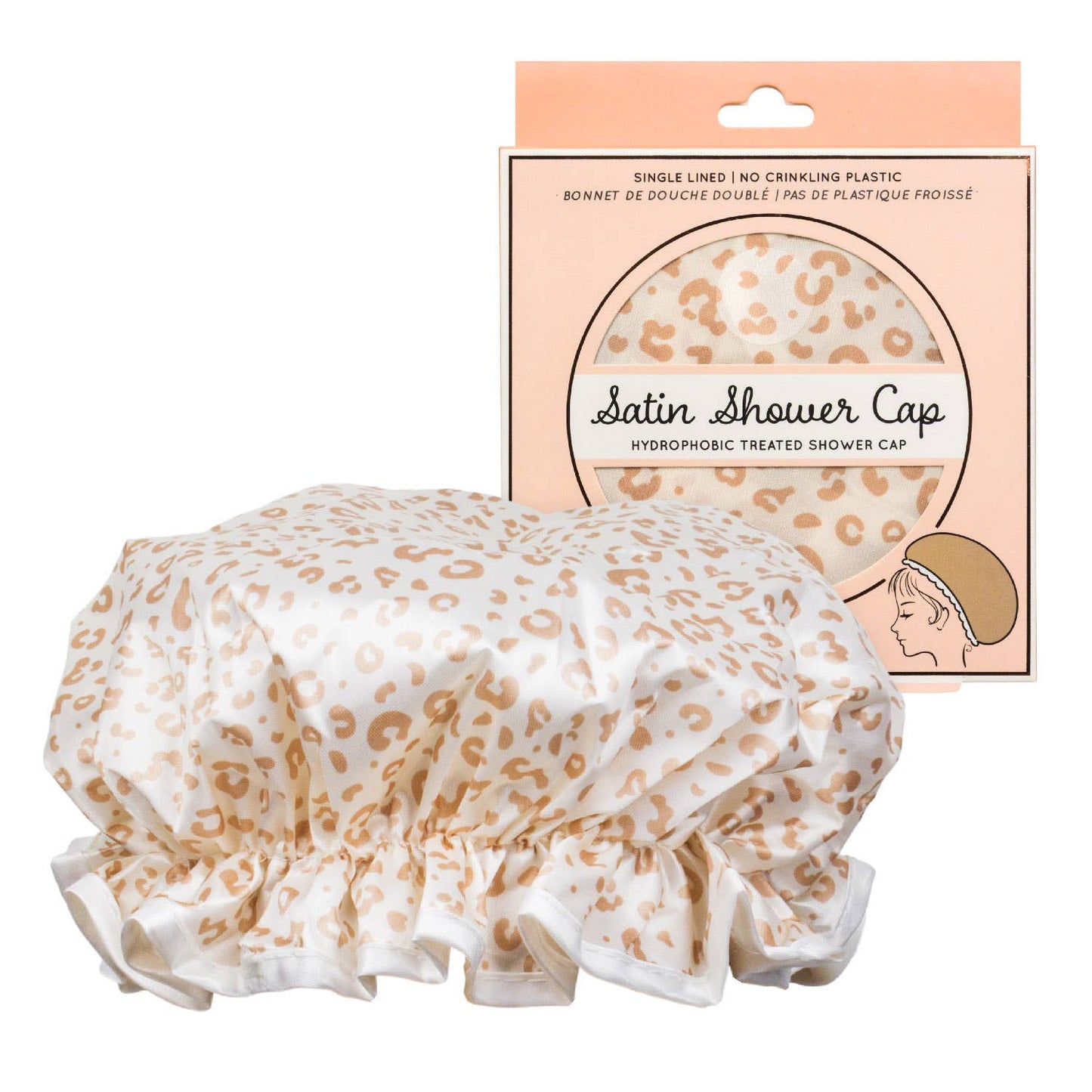 Lindo Satin Shower Cap - Single Lined