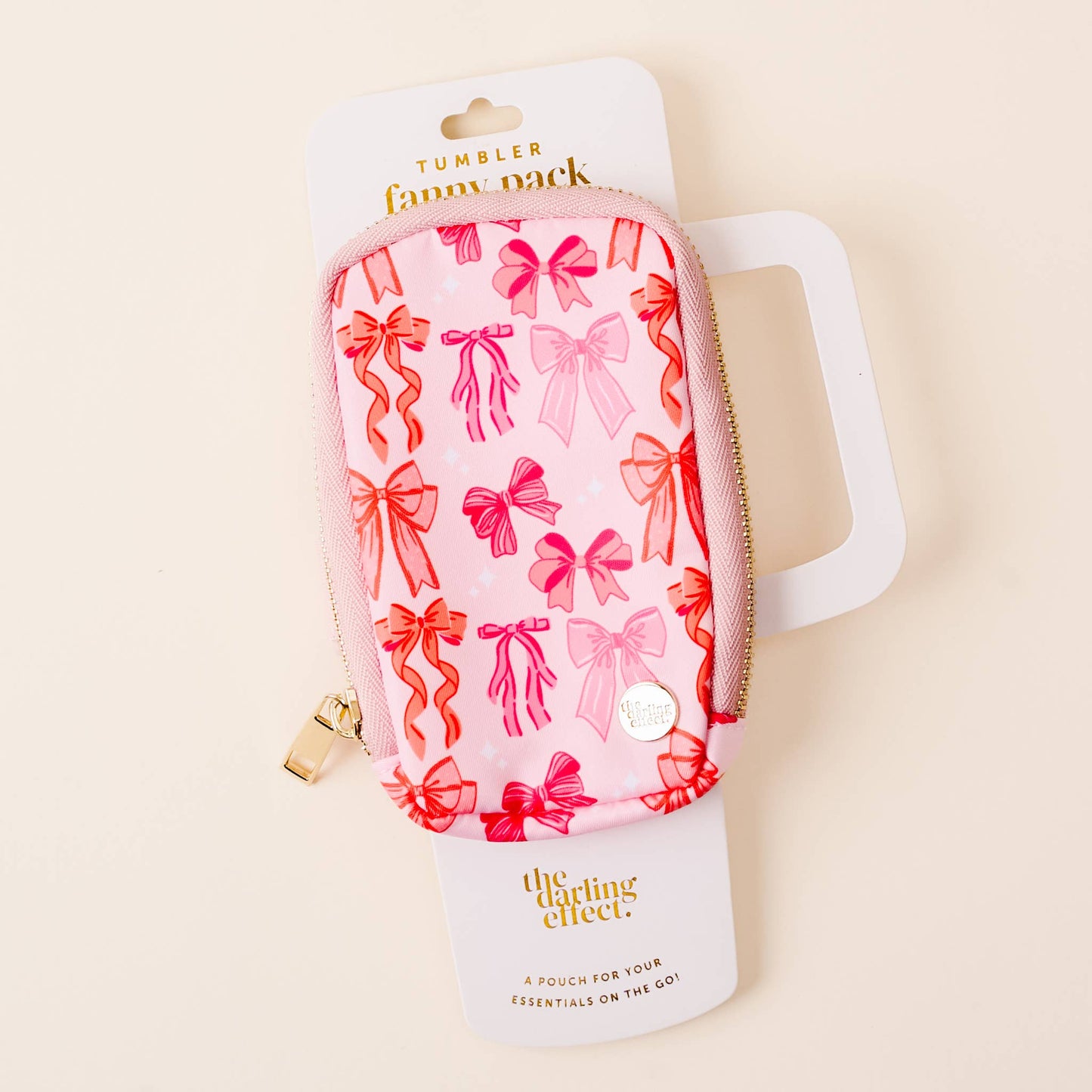 Tumbler Fanny Pack-Blushing Bows