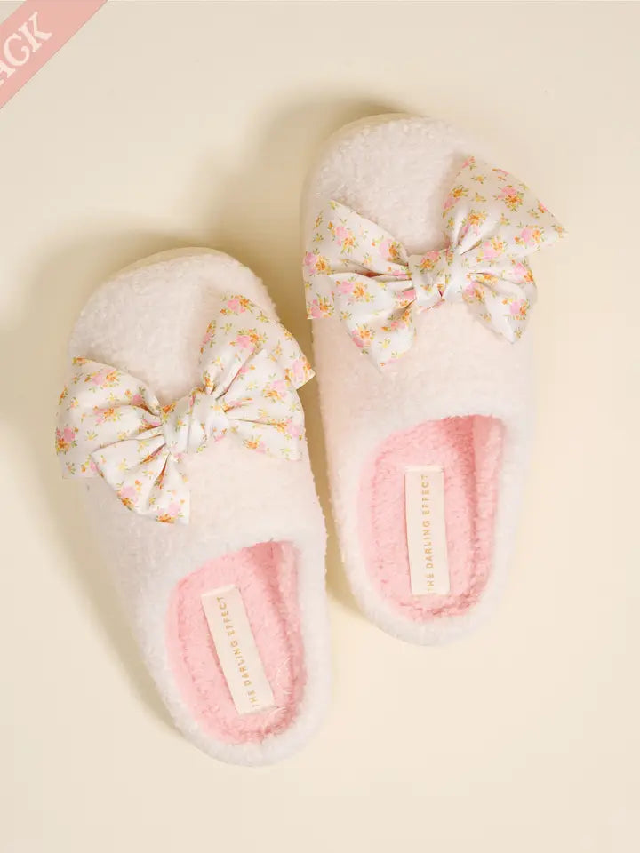 The Slumber Party Slipper - Floral Daydream