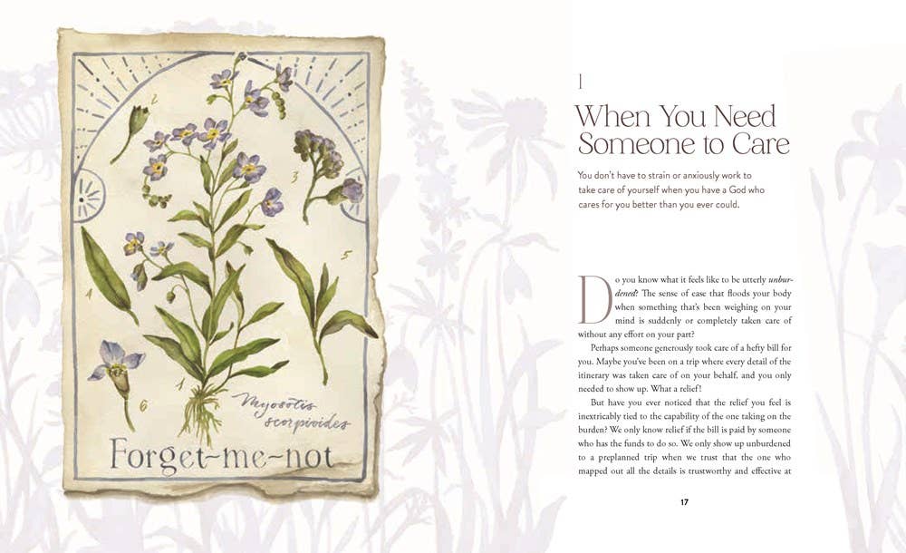 The Way of the Wildflower : Gospel Meditations to Unburden Your Anxious Soul